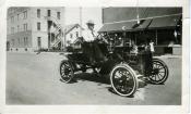 Fred Hurst - nickname was “Cop”– 1st Chief of Police this picture was taken 20 August 1936 in his 1906 Ford Model N patrol car